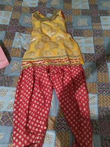 Punjabi kurta for 9 to 11 years girls