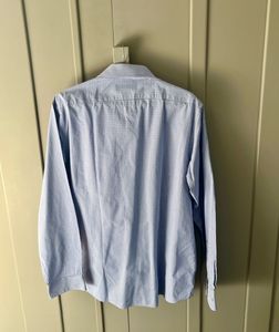 Men&#39;s Blue Checkered Shirt from van heusen