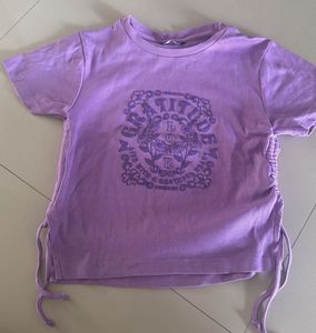 Purple Graphic Tee
