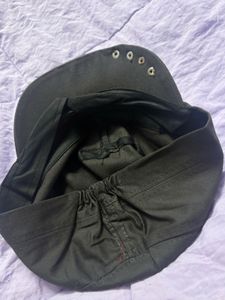 olive green Studded Cap