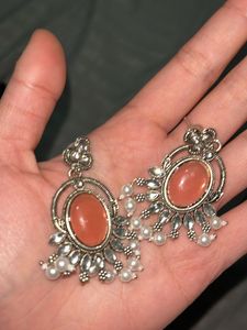 Pink Jhumka