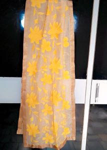 Long Kurti With Embroidery Dupatta