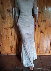 Lace Mermaid Gown