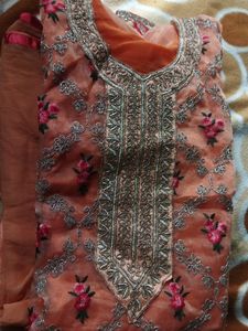 Stiched Embroidered Kurta Set
