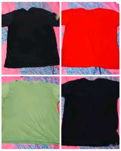 Combo Of 4 Tshirt For 7 To 8 Year Boys