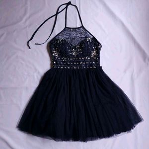 Y2k Vintage Beautiful pinteresty Embellished Dress