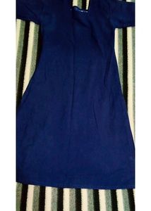 Blue👌🏻 colour kurta heavy kapda