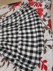 Black And White Checked Dress