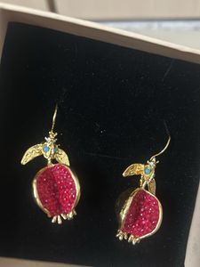 Cute Pomegranate Earrings