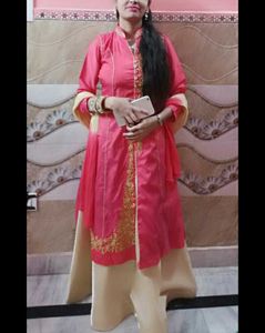 Elegant Pink Embroidered Salwar Kameez
