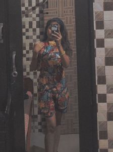 A Multicoloured Jumpsuit