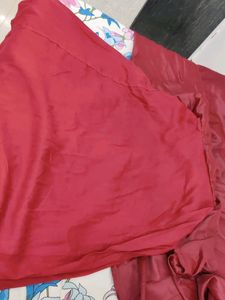 Maroon Long Skirt 😍Ethnic Plus Party Wear