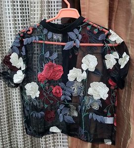 Floral Embroidered Top