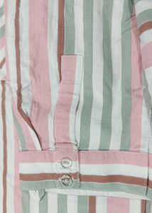 Gia Curves Striped Shirt
