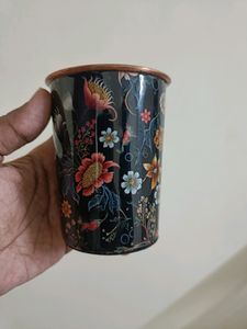 3 in 1 Printed Copper Bottle With Tumbler