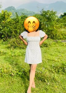 White (blue Flowers) Pinterest Aesthetie Dress