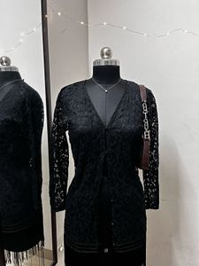 H&amp;M Black Shrug