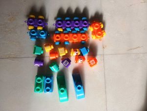 🚇Jumbo Building Blocks Set With Train Connectors