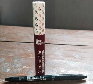 Blue Heaven Lip Color & Eyeliner Duo ( Get1 Free)