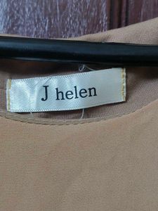 Women Beige Dress 👍