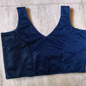 Sparkly Navy Blouse