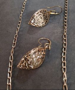 Golden Jewelry Set