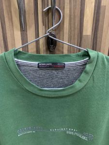 Green Urban Style Sweatshirt