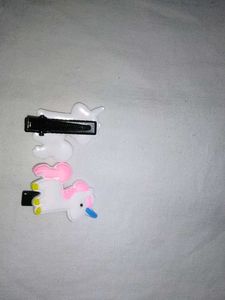 Unicorn Hair Clips