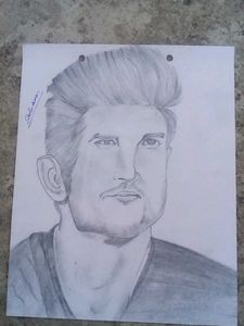 Sushant Singh Rajput Sketch Photo