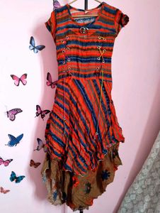 Striped Colorful Dress