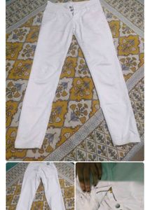 White Jeans +Top Combo