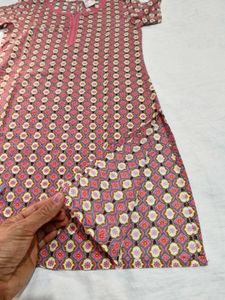 Pink Kurta For Girls 11-12y