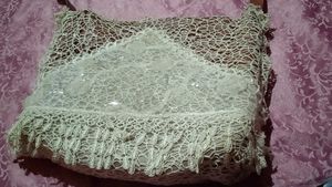 Crochet Floral Handbag