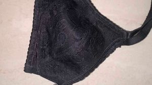 Black Lace Bra