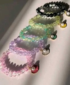 Beaded Shell Bracelet
