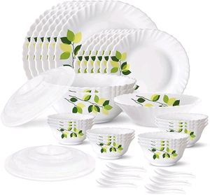 New With Tag Larah by Borosil Green dinner Set
