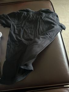 Black T-shirt with Colorful Graphic