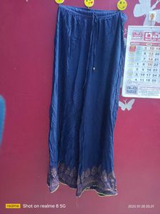 Navy Blue Palazzo Pants