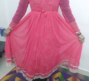 Heavy Net Gown With So Much Flair