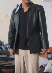 PURE LEATHER JACKET ✅