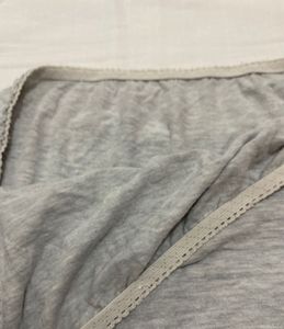 Gray Cotton Briefs 36-40
