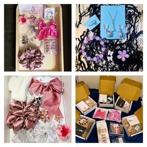 Women Trendy Hair Accessories Combo Set