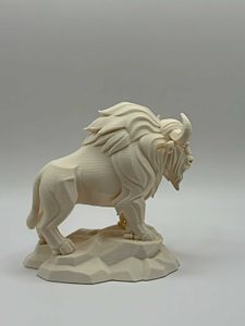Buffalo Showpiece 3d Printed