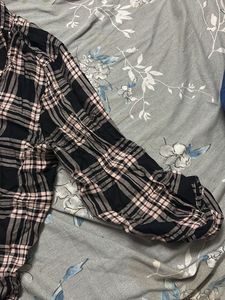 DNMY Plaid Button-Up Shirt