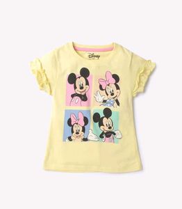 Mickey & Minnie Mouse Crew-Neck T-Shirt