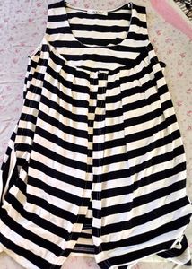 Black And White Stripped Top