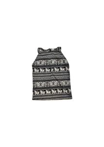 tribal print halter neck