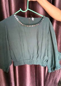 Ethnic skirt and blouse top