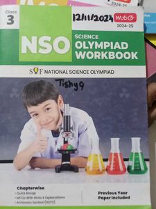 Class 3 CBSE Olympiad Workbook For Year 24-25