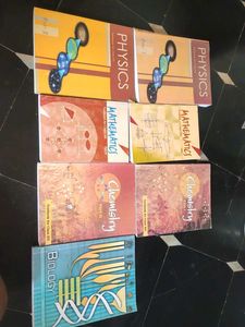 Class XII Textbook Set - Physics, Chemistry, Math